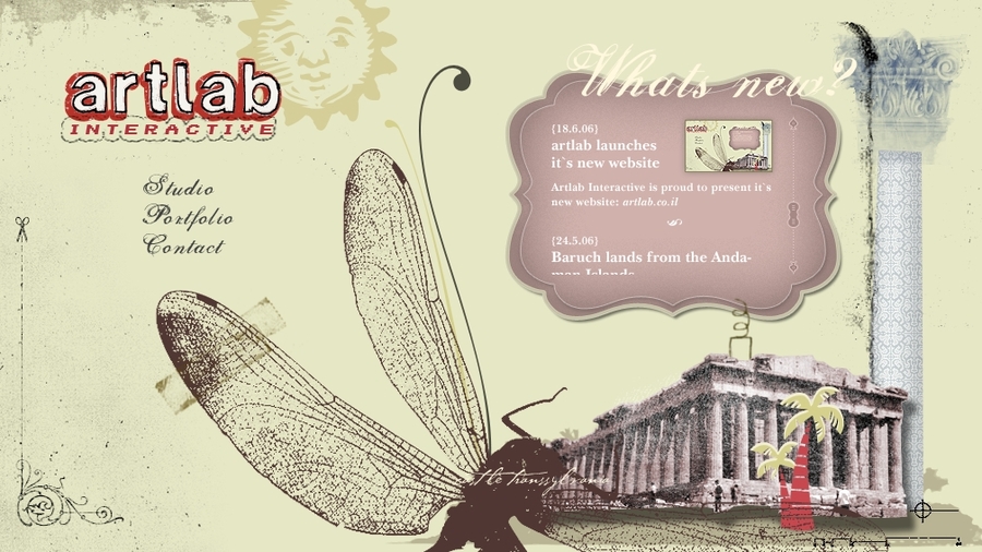 A great web design by artlab interactive, Tel Aviv, Israel: 