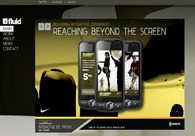 A great web design by Fluid, Athens, Greece: 