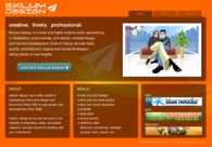 A great web design by Exilium Design, San Francisco, CA: 