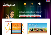 A great web design by Deltapixel, Montpellier, France: 
