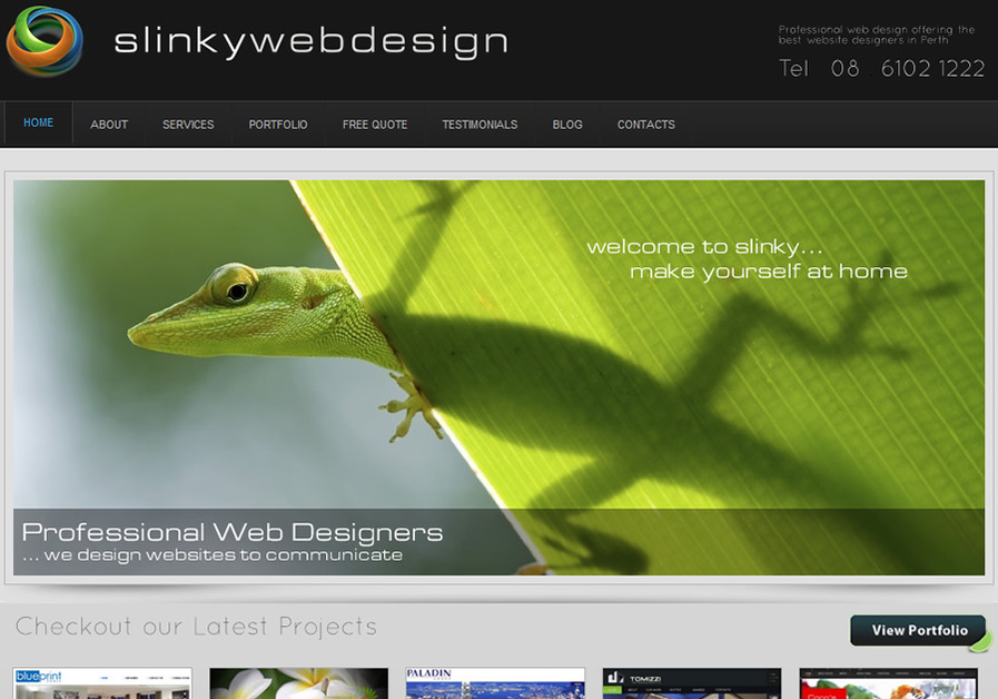 A great web design by Slinky Web Design, Perth, Australia: 