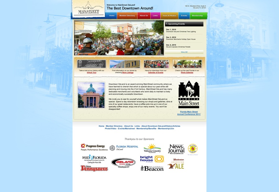 A great web design by Dan D. Skelley, Gainesville, FL: 
