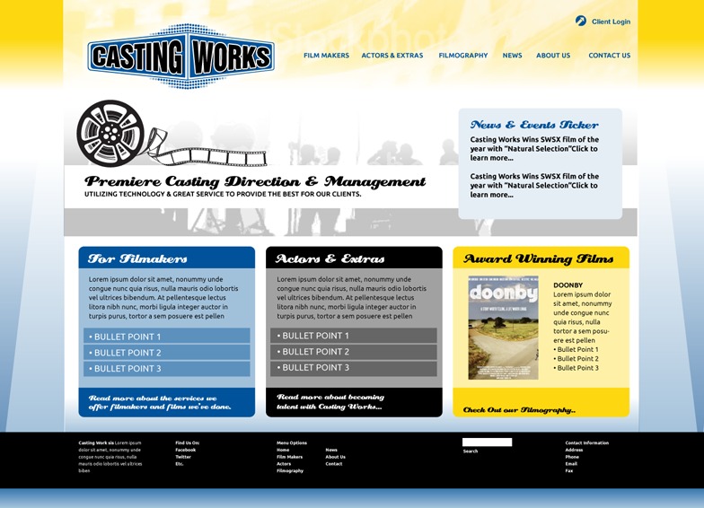 A great web design by A Girl Creative Design Studio, Austin, TX: 