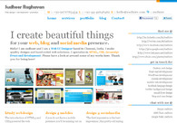 A great web design by Sudheer Raghavan, Chennai, India: 