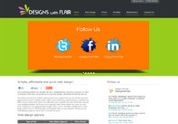 A great web design by Designs With Flair, Newcastle, United Kingdom: 