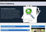 A great web design by Plume Publishing, San Francisco, CA: 