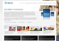 A great web design by SEO.CZ, Prague, Czech Republic: 