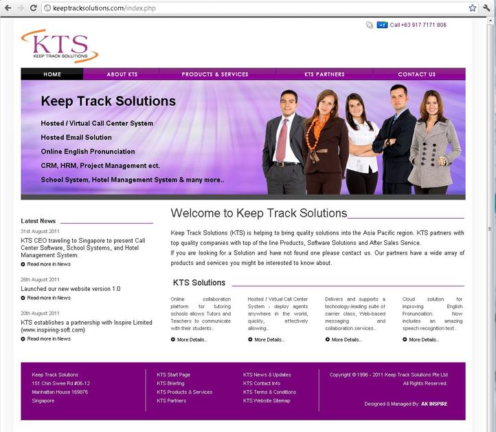 A great web design by Inspire, Jerusalem, Israel: 