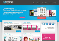 A great web design by LG Design & Clipart Studio, Central Florida, FL: 