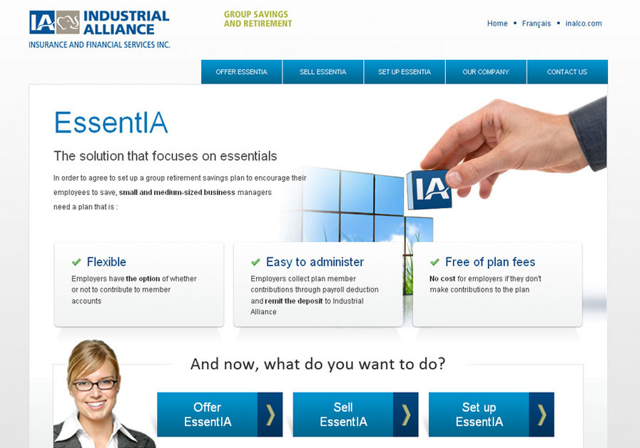 A great web design by CMPmedia, Quebec, Canada: 