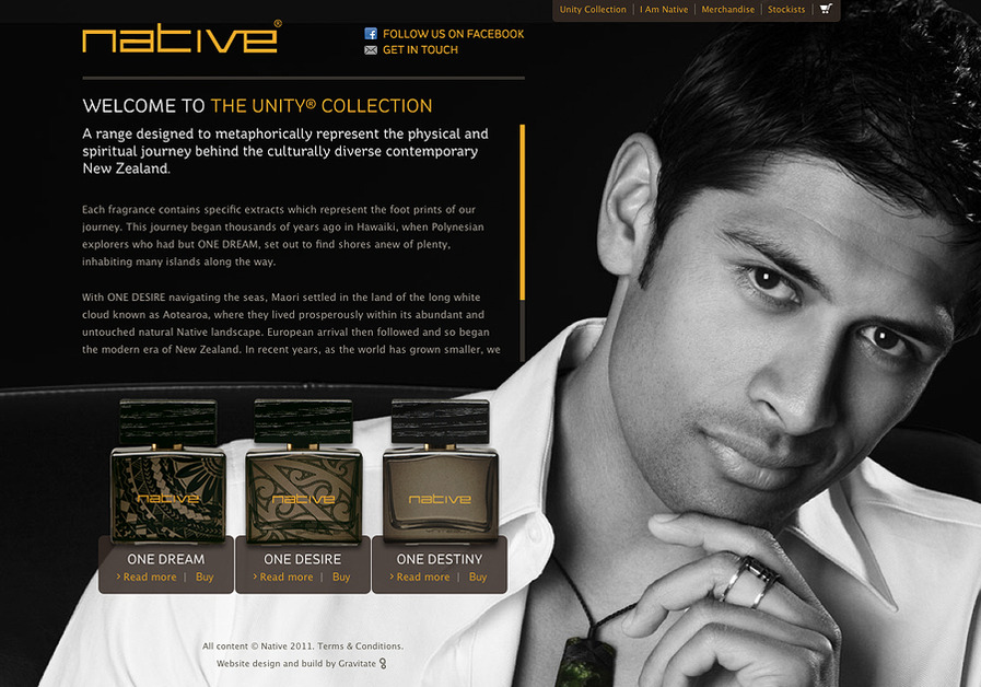 A great web design by Gravitate, Auckland, New Zealand: 