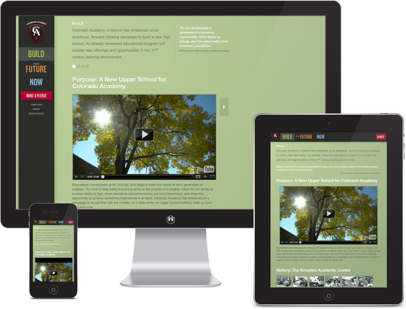 A great web design by Proper, Denver, CO: 