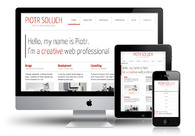 A great web design by Piotr Soluch, Zurich, Switzerland: 