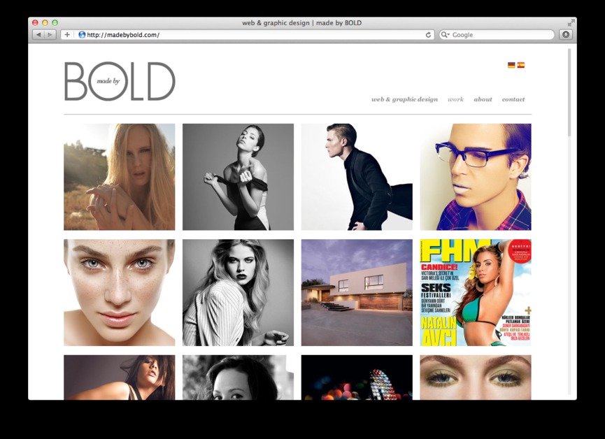 A great web design by madebyBOLD, New York, NY: 