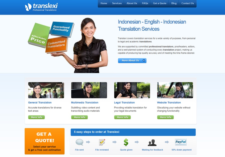 A great web design by INSFILO, Yogyakarta, Indonesia: 