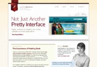 A great web design by Justin Delabar, Orlando, FL: 