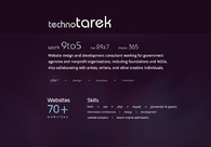 A great web design by technoTarek, Washington DC, DC: 