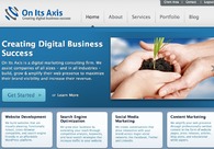 A great web design by On Its Axis, Los Angeles, CA: 