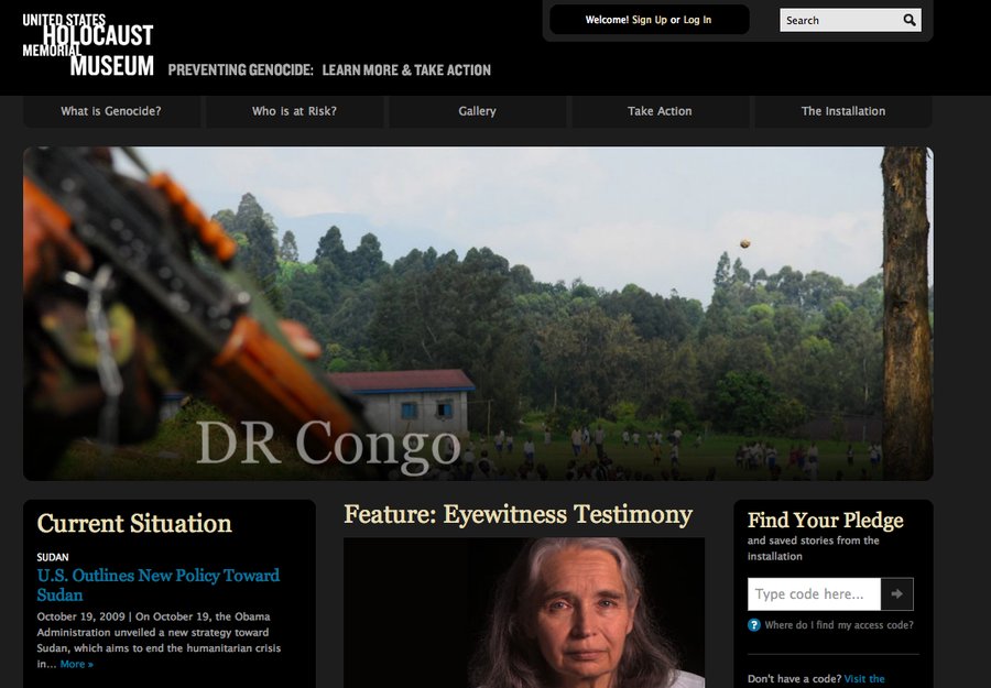 A great web design by Upstatement, Boston, MA: 