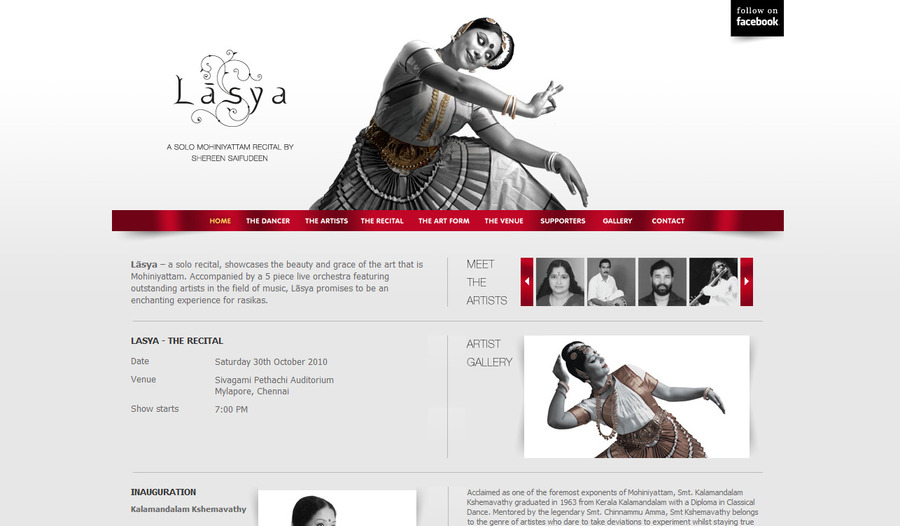 A great web design by Sajeesh Kumar, Dubai, United Arab Emirates: 