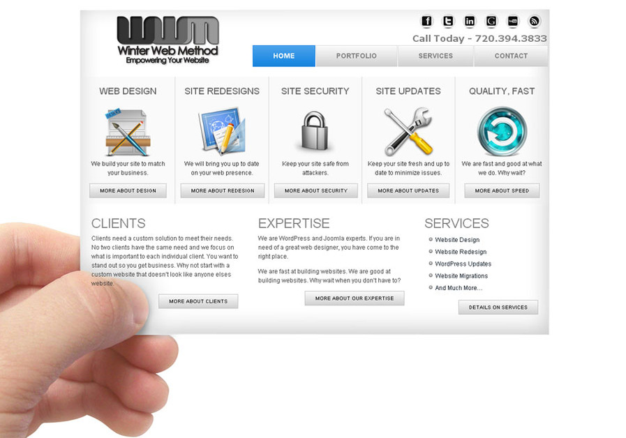 A great web design by Winter Web Method, Denver, CO: 