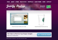 A great web design by Justify Studios, Indianapolis, IN: 