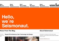 A great web design by Seismonaut, Aarhus, Denmark: 