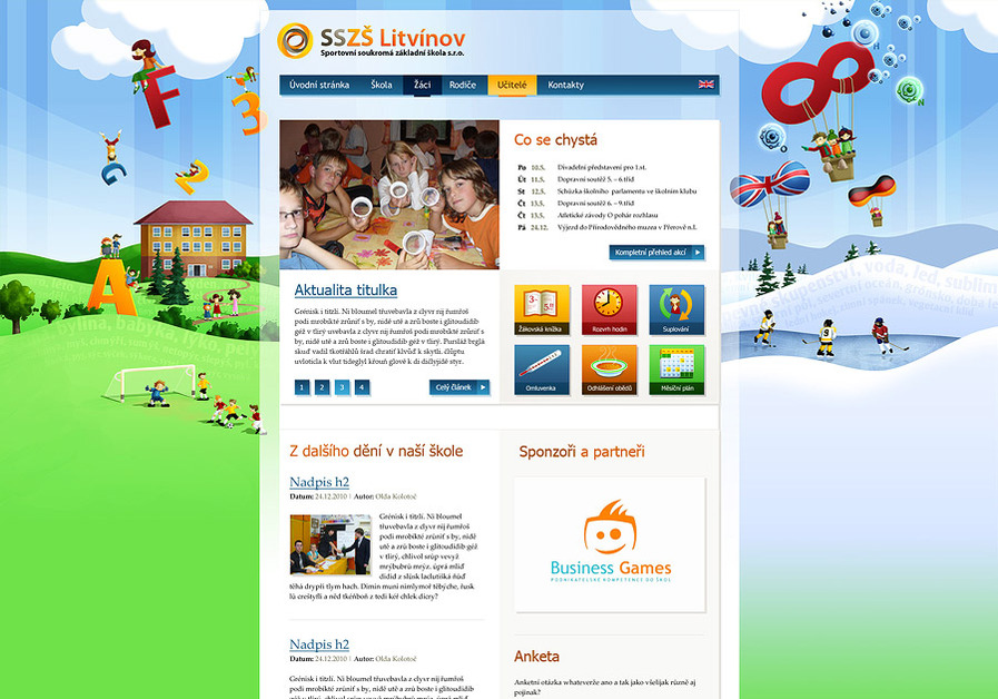 A great web design by Karel Hejkal, Litvinov, Czech Republic: 