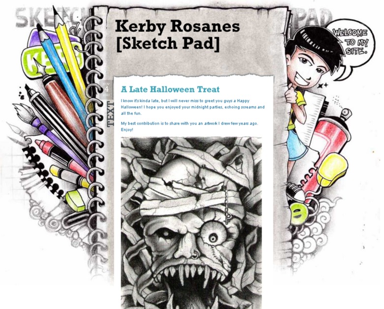 A great web design by Art, Design, drawing, sketching, Los Angeles, CA: 