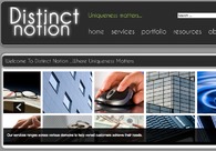 A great web design by Distinct Notion, Bangalore, India: 