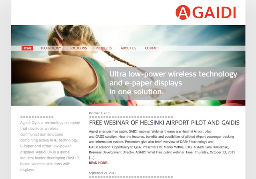 A great web design by H1, Helsinki, Finland: 