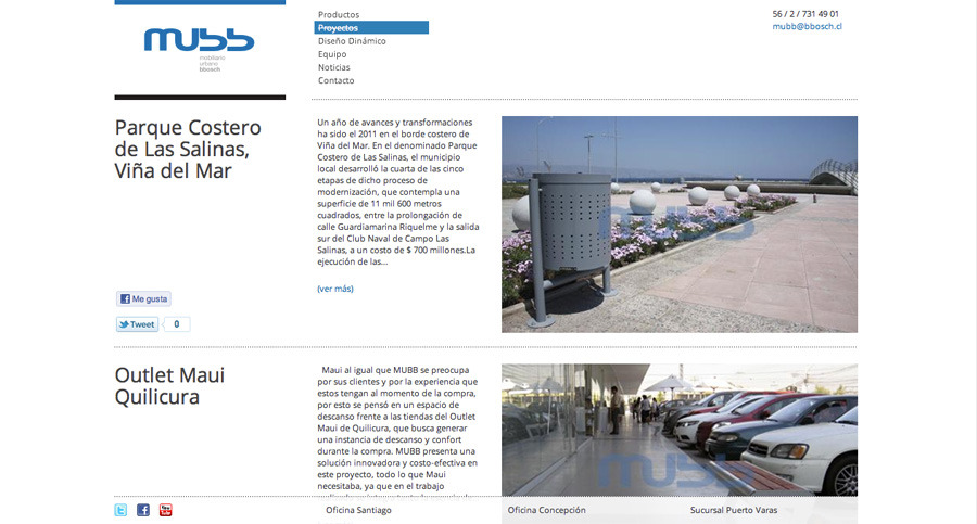 A great web design by Material, Santiago Chile, Chile: 