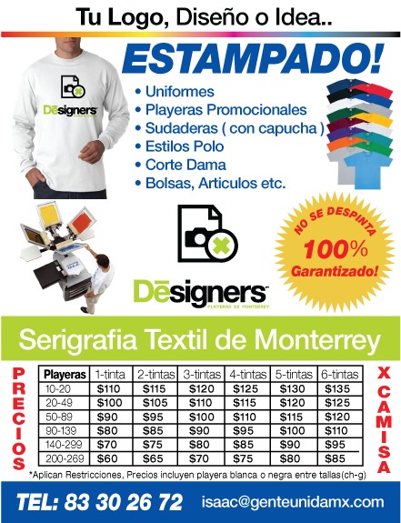 A great web design by Designers Playeras de Monterrey, McAllen, TX: 