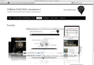 A great web design by FORM & FUNCTION [ web production ], San Francisco, CA: 