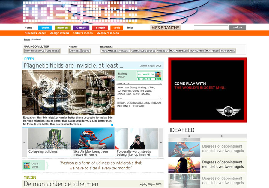 A great web design by TabulaRasa, Amsterdam, Netherlands: 