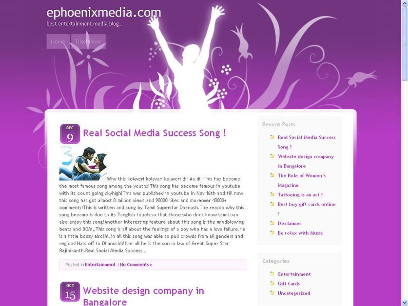 A great web design by Ephoenixmedia, Atlanta, GA: 