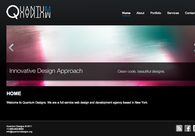 A great web design by Quantum Designs, New York, NY: 