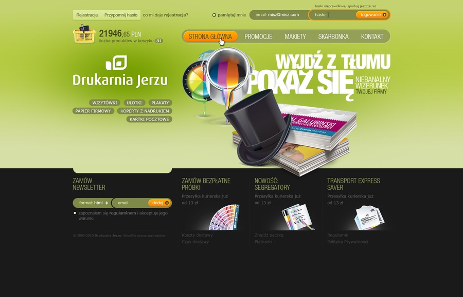 A great web design by thohe design, Warszawa, Poland: 