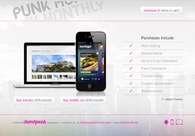 A great web design by Punk Monthly, Fort Myers, FL: 