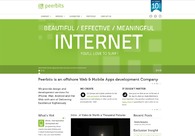 A great web design by Peerbits, Ahmedabad, India: 