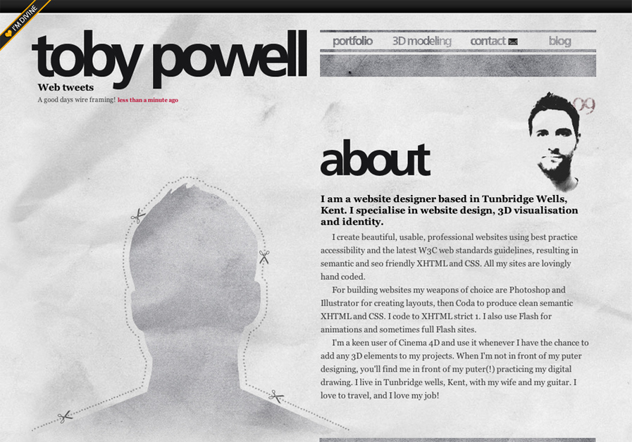 A great web design by toby-powell.co.uk, Tunbridge Wells, United Kingdom: 