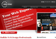 A great web design by 360 PSG, Buffalo, NY: 