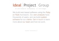 A great web design by Ideal Project Group, Chicago, IL: 