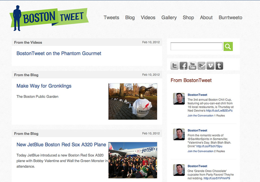 A great web design by Callan Interactive, Boston, MA: 
