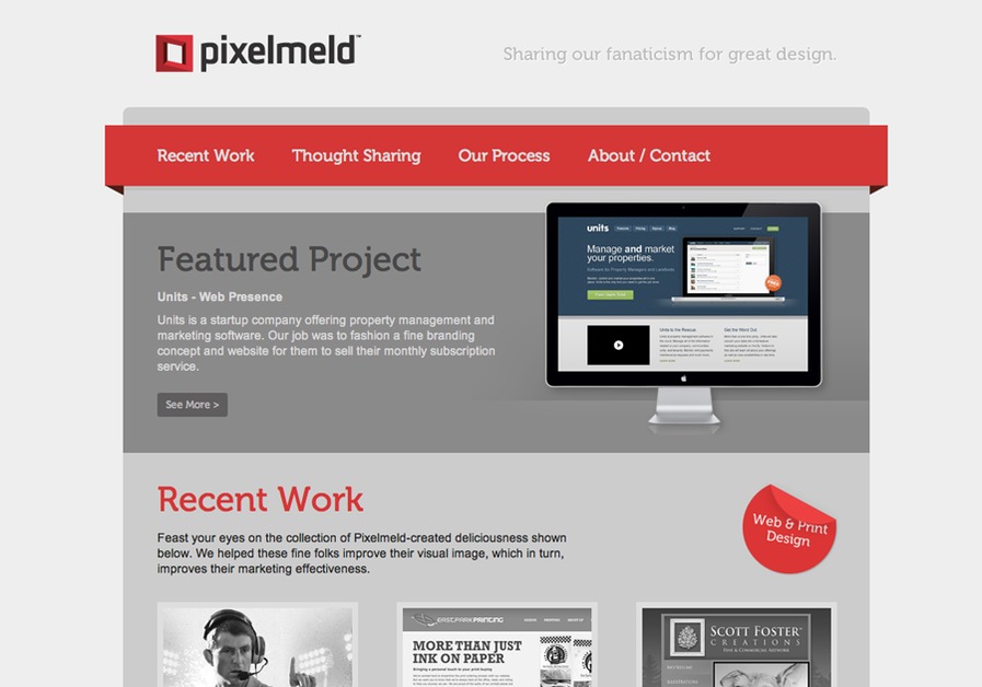 A great web design by Pixelmeld, Greenville, SC: 