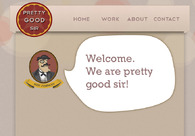 A great web design by Pretty Good Sir, Tuscaloosa, AL: 