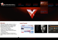 A great web design by Virgo Production SARL, Los Angeles, CA: 