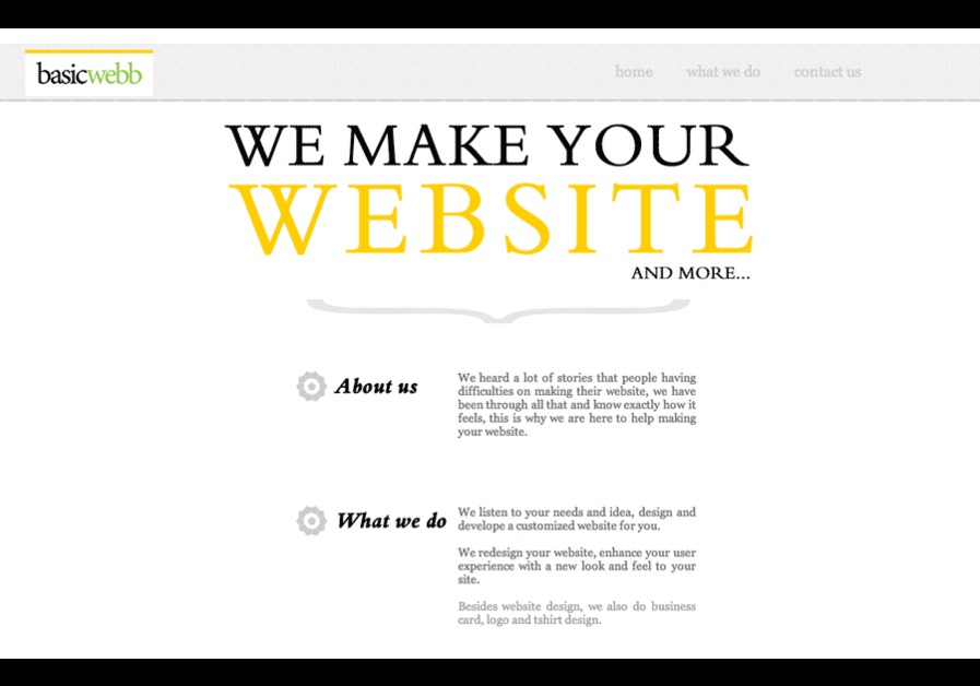 A great web design by Basic Webb, Central, Hong Kong: 