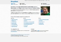 A great web design by Simplified, Manchester, United Kingdom: 