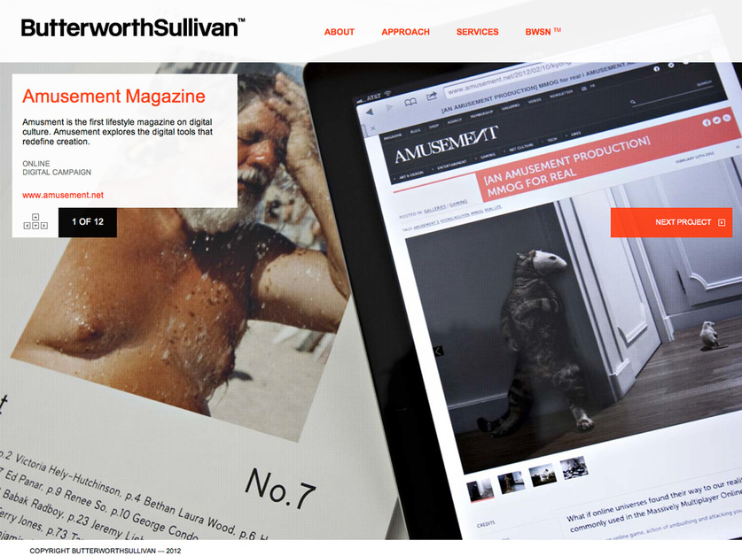 A great web design by ButterworthSullivan™, New York, NY: 